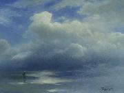 Sea and Sky Albert Bierstadt
